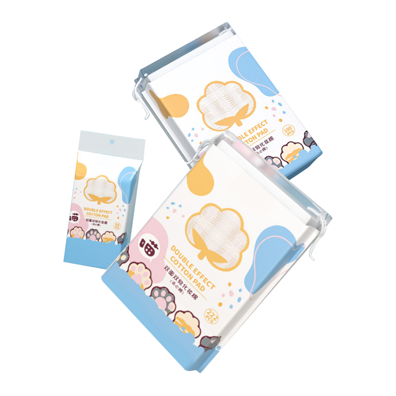 Bông tẩy trang hai mặt tác dụng kép